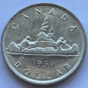 1950 CANADA DOLLAR - THREE WATER LINES