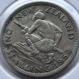 1952 NEW ZEALAND SHILLING - GEORGE VI
