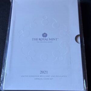 2021 ROYAL MINT UK BRILLIANT UNCIRCULATED ANNUAL COIN SET - SEALED PACKAGING